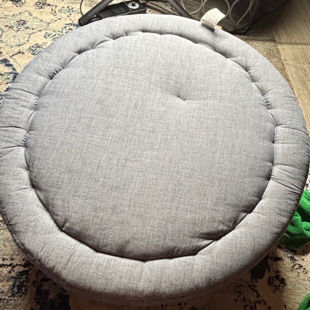 Crate & Kids Deep Space Baby Activity Chair Gray Plush Infant Seat Space Theme - Picture 5 of 13